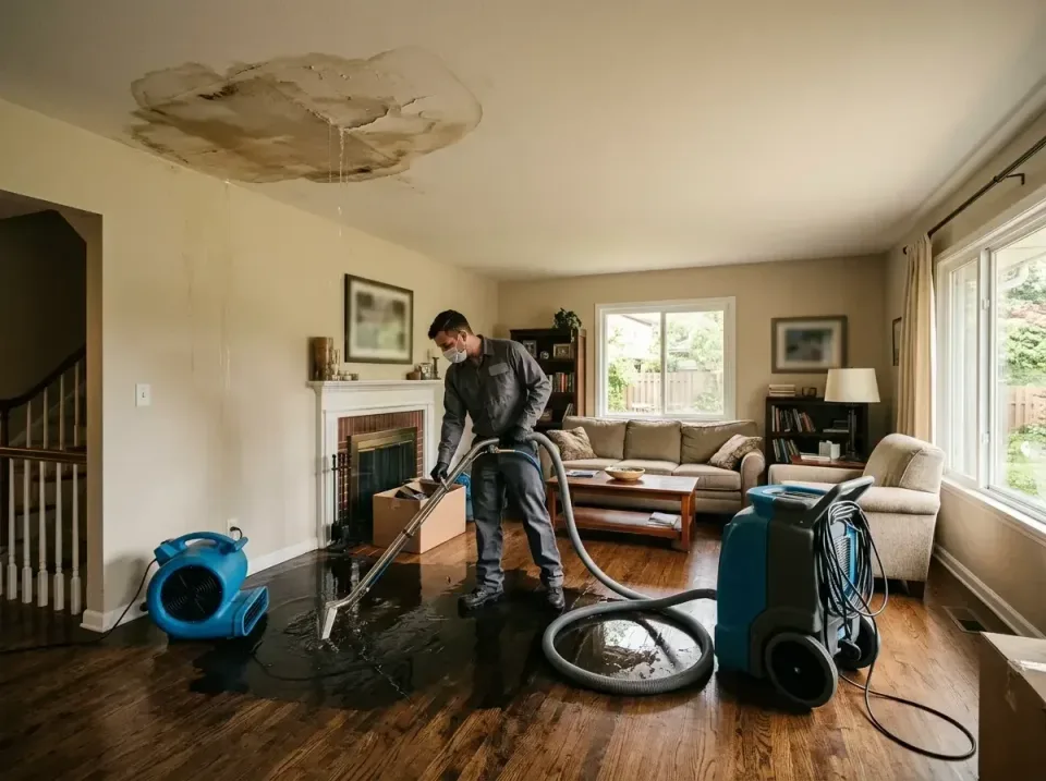 attic-pipe-burst-ceiling-drip-008 — frequently asked questions, Water Damage Restoration & Carpet Care in Candlewick Lake, IL